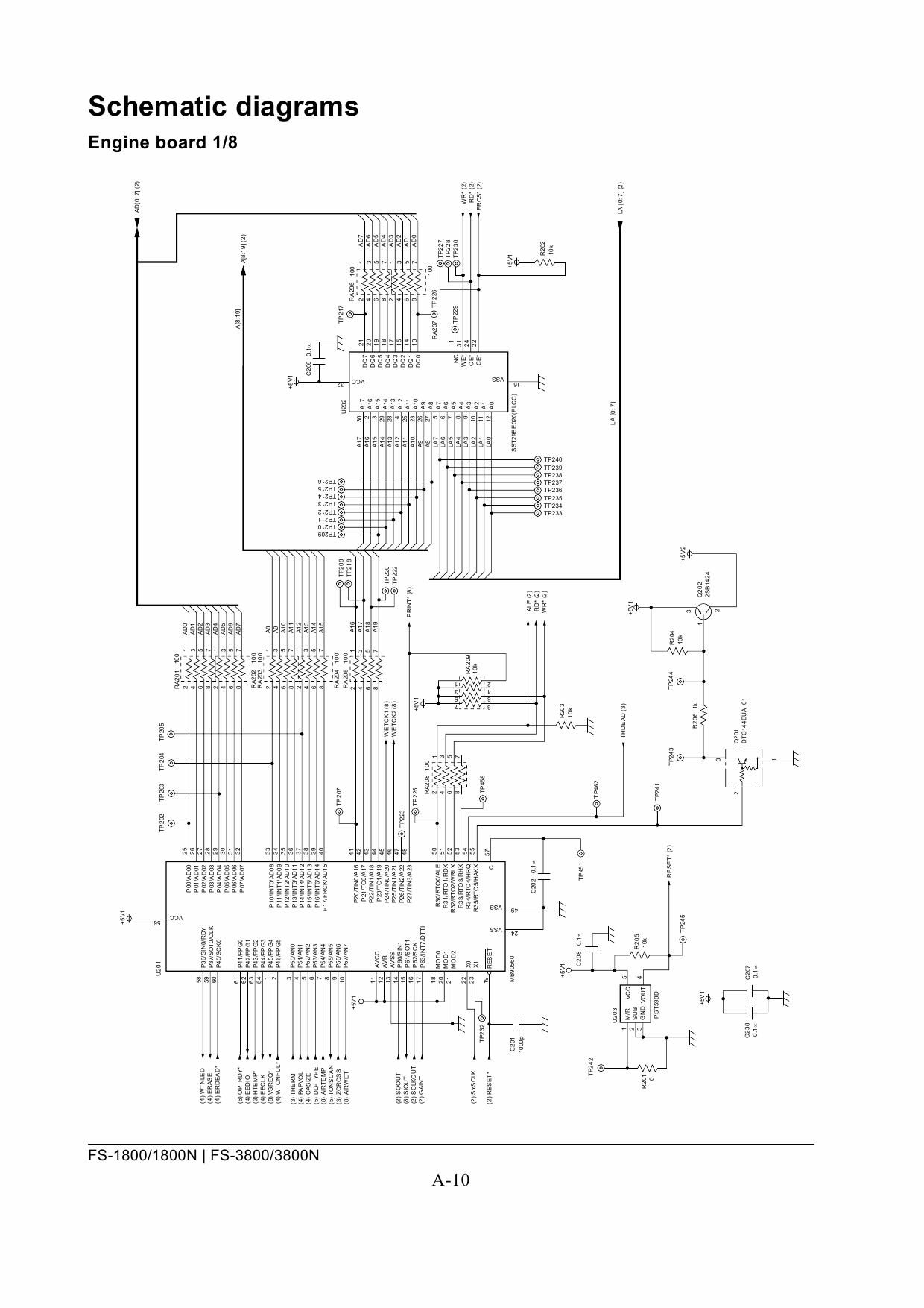 KYOCERA LaserPrinter FS-1800 3800 Service Manual-6